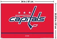 NHL Washington Capitals - Logo 21 Wall Poster, 22.375" x 34"