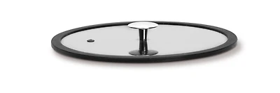 TVS Maestrale 9.5" Flat Glass Lid with Silicon Rim