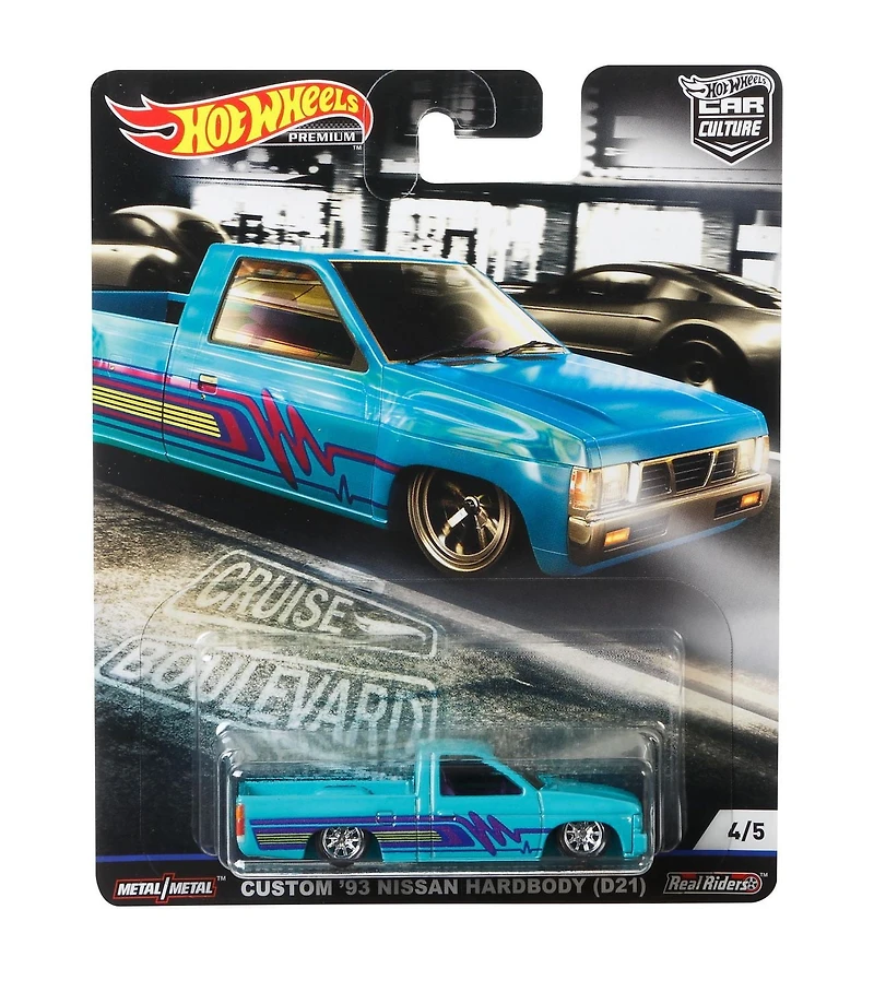 Collection haut de gamme Hot Wheels de véhicule Nissan Mini Truck favoris de la culture automobile