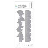 Momenta Die Cutting Template Intricate Flower Border