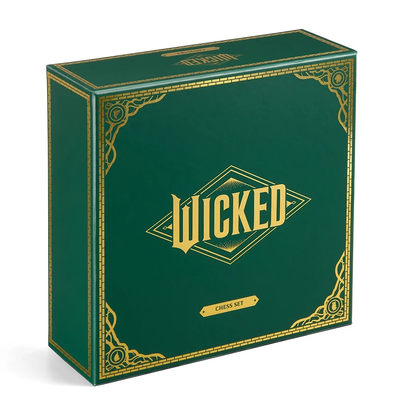 The Noble Collection Wicked Chess Set - Shiz vs. Emerald City