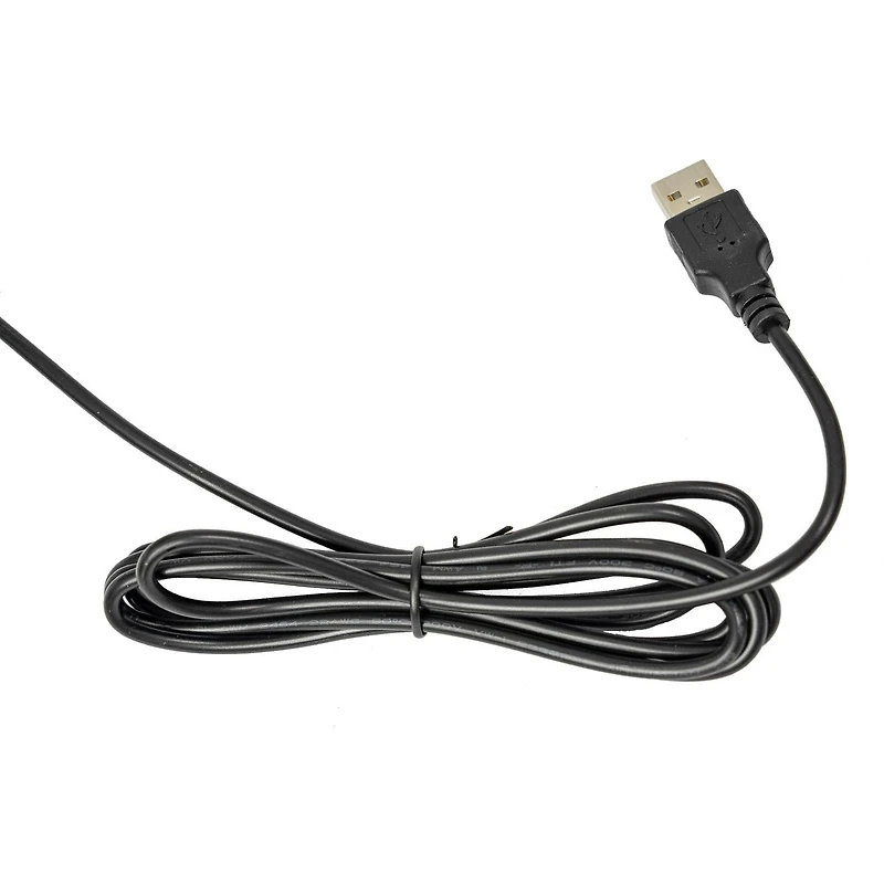 Mainstays 4 inch Personal Metal USB Powered Desktop Fan Black