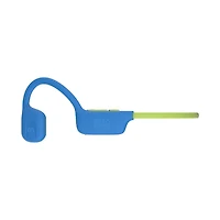 myFirst Kids Airwaves : Casques sans fil à oreilles ouvertes pour enfants - Écoute sûre, longue autonomie de batterie, nouveau modèle - Couleur bleue