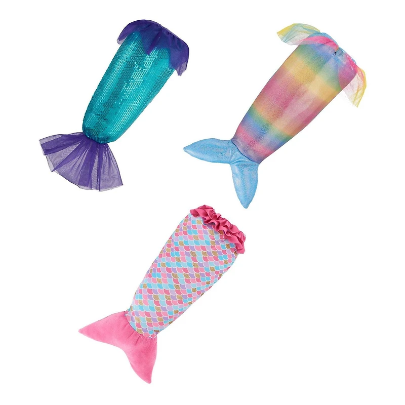 My Life As Mermaid Blanket for 18" Dolls, Ombre