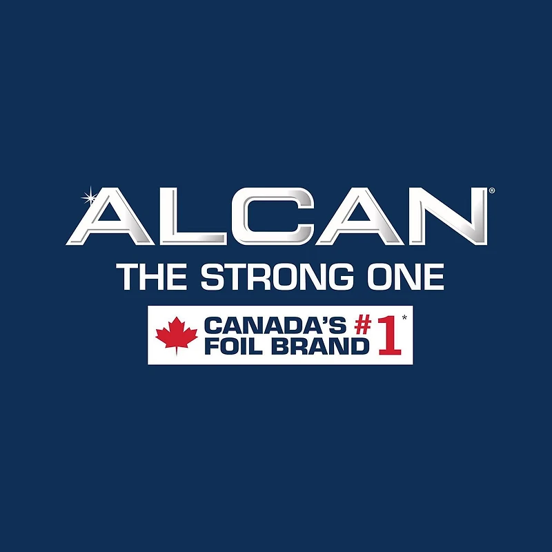 AlcanMC Papier d'Aluminium Standard 12 po x 175 pi , 1 rouleau