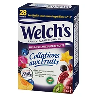 Welch's® Collations aux Fruits Superfruits 28 Sachets