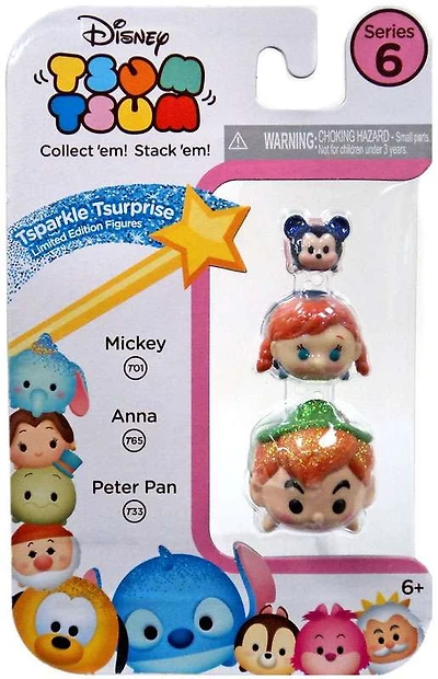 TSUM TSUM 3 PACK FIG - FRENCH