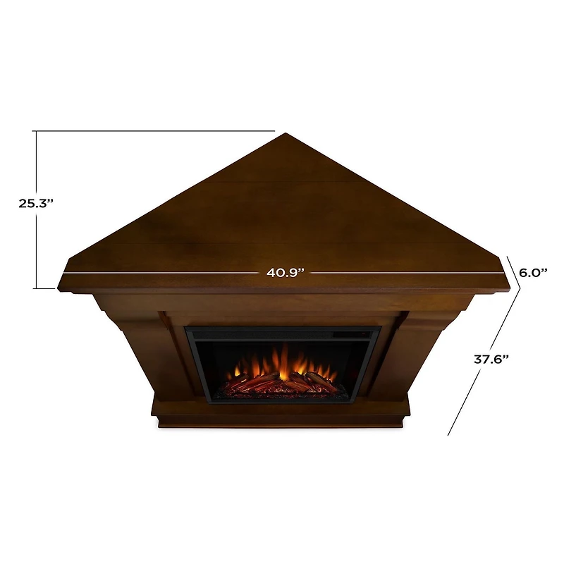 Chateau Corner Electric Fireplace