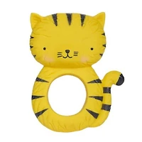 A Little Lovely Company - Teething Toy - Yellow - Natural Rubber from Hevea Tree – Amusing Tiger Character - Soothes and Comforts Teething Babies - Safe and Fun – 0+ months