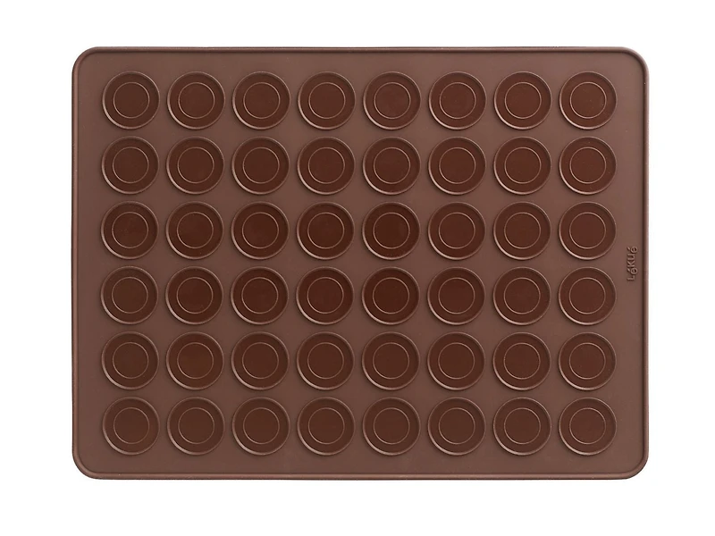 Ens. à macarons Lekue avec poche à douille Decomax et tapis de cuisson