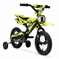 Hyper Bicycles 12" Motobike for Kids, Yellow