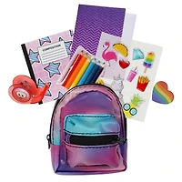 Real Littles - Collectible  micro Backpack with 6 stationery surprises inside!