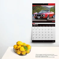 BrownTrout Mustang 2024 14x24 Inch Deluxe Wall Calendar, 9781975466671
