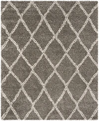 SAFAVIEH Hudson Adella Geometric Diamonds Shag Area Rug