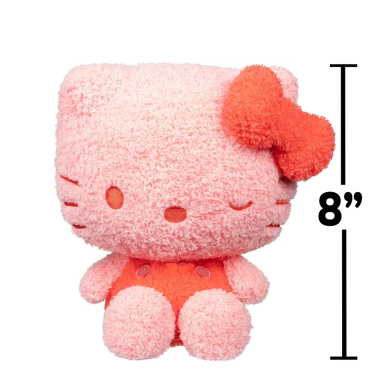 Peluche de 8 po Hello Kitty and Friends Premier Series — Hello Kitty monochrome rouge