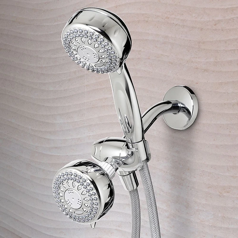 Water Pik Inc Waterpik Powerspray 5-Mode 2-in-1 Shower System, Chrome TRS-523-553