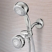 Water Pik Inc Waterpik Powerspray 5-Mode 2-in-1 Shower System, Chrome TRS-523-553