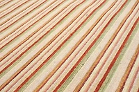 ECARPETGALLERY 5'1" x 6'11" Flat-weaves & Kilims Manhattan Hand Made Area Rug for Living Room, Dining Room and Bedroom in Ivory
