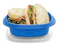 Rubbermaid Takealongs On The Go Contenants De Conservation Des Aliments Et De Préparation Des Repas, 2,9 Tasses Pour Sandwiches paquet de 4