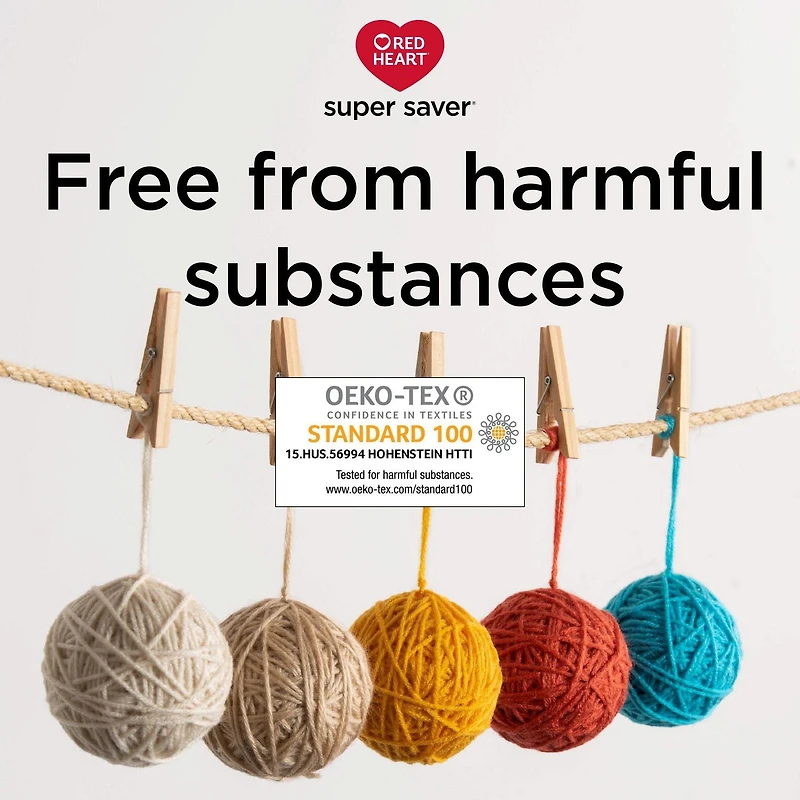 Red Heart® Super Saver® Ombre™ Yarn, Acrylic #4 Medium, 10oz/283g, 482 Yards