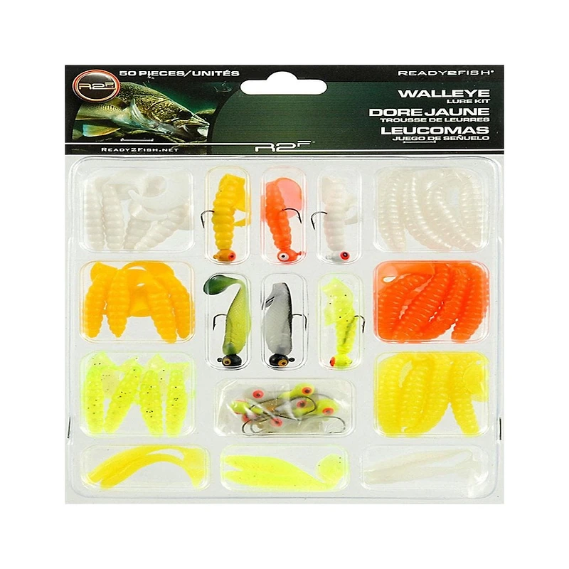 Ready 2 Fish R2FK2-WLEYE Walleye Kit