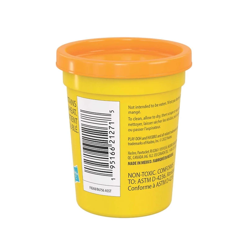 Play-Doh, pot individuel de pâte à modeler orange tropical vif de 112 g À partir de 2 ans