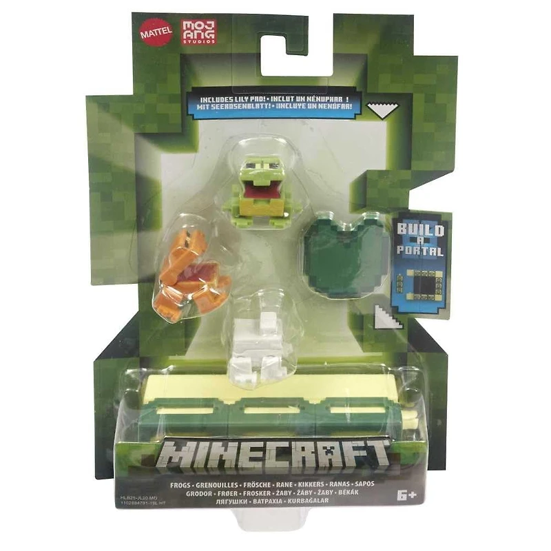 Minecraft Créer-Un-Bloc Grenouille Figurine