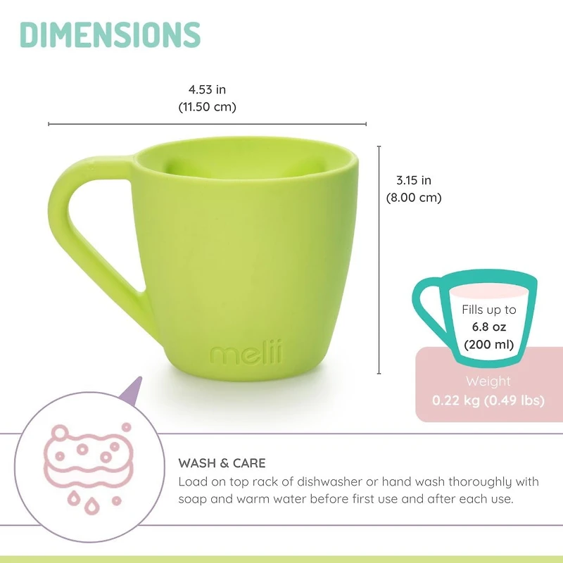 Tasse en silicone en forme d'ours