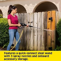 Karcher K1800PS Cube Electric Power Pressure Washer with Turbo, 15°, & Soap Nozzles