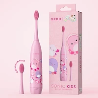 Ordo Sonic Kids Battery Toothbrush - Squishmallows Auggie - Pink