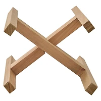 Mainstays 6 in Brown Wood Plant Stand