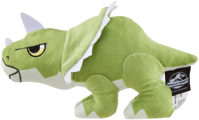 Jurassic World: Dominion Peluche Mini Dinosaure Triceratops de 17,78 cm