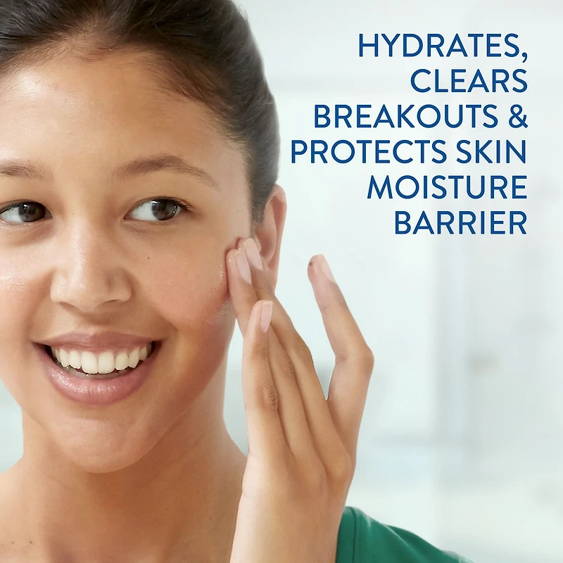 Cetaphil Gentle Clear Acne Moisturizer With Salicylic Acid | Hydrating Face Moisturizer Treats Sensitive Acne Prone Skin | Fragrance-Free | Non-Comedogenic | Dermatologist Recommended, 89ml