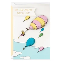 Carte de félicitations, carte de la remise des diplômes, Dr. Seuss, Signature de Hallmark (« Oh, the Places You'll Go! »)