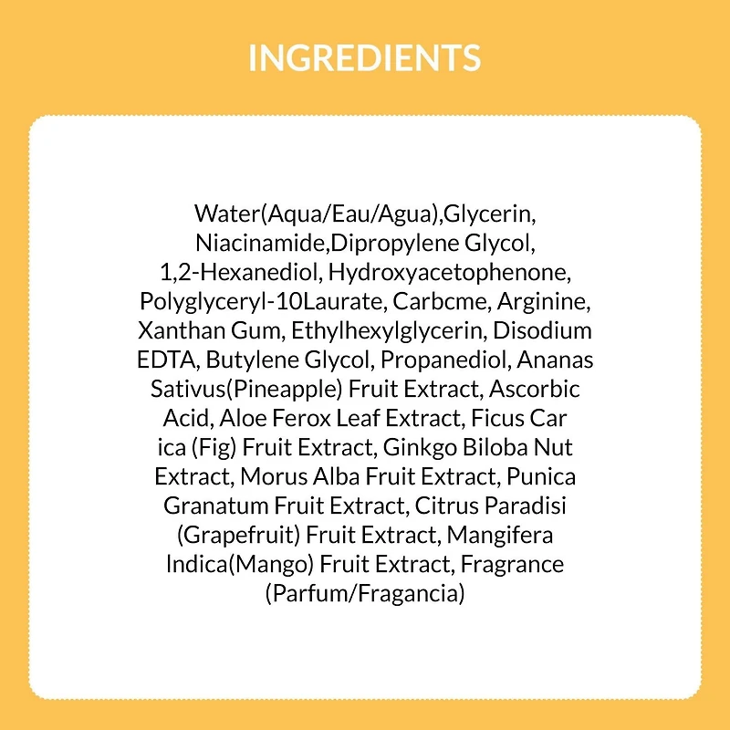 Food Story Pineapple Mask