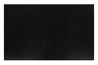 Tapis KD rectangle amusant pour enfant Noire nylon