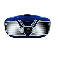 Minichaîne rétro CD/radio AM/FM portative par Proscan