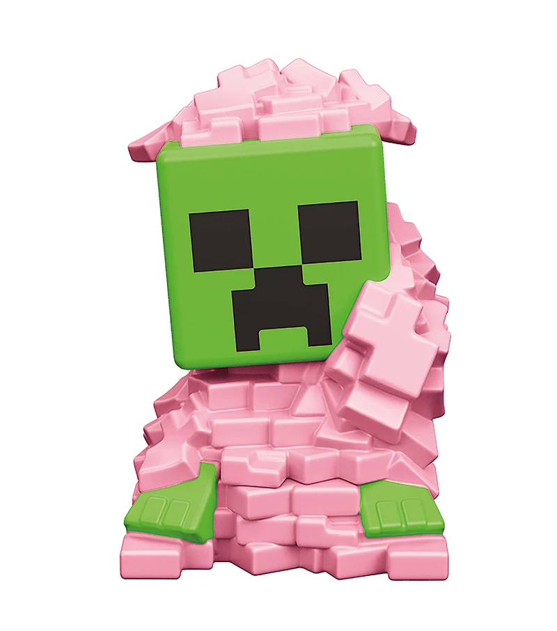 Minecraft Mini Mode Spawn Egg with Mini Figure, Cherry Blossom, 1.5-inch Toy