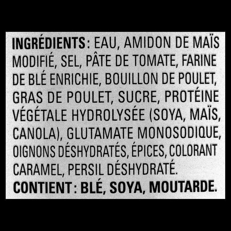 Sauce sandwich chaud