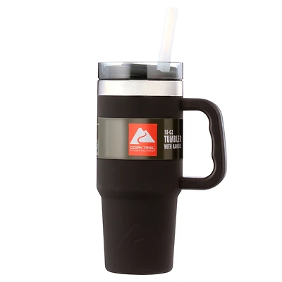 Ozark Trail PL 18oz Tumbler with Handle, OZARK TRAIL PL 18OZ TUMBLER WITH HA