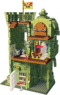 MEGA Masters of the Universe Castle Grayskull - 3410 Pieces