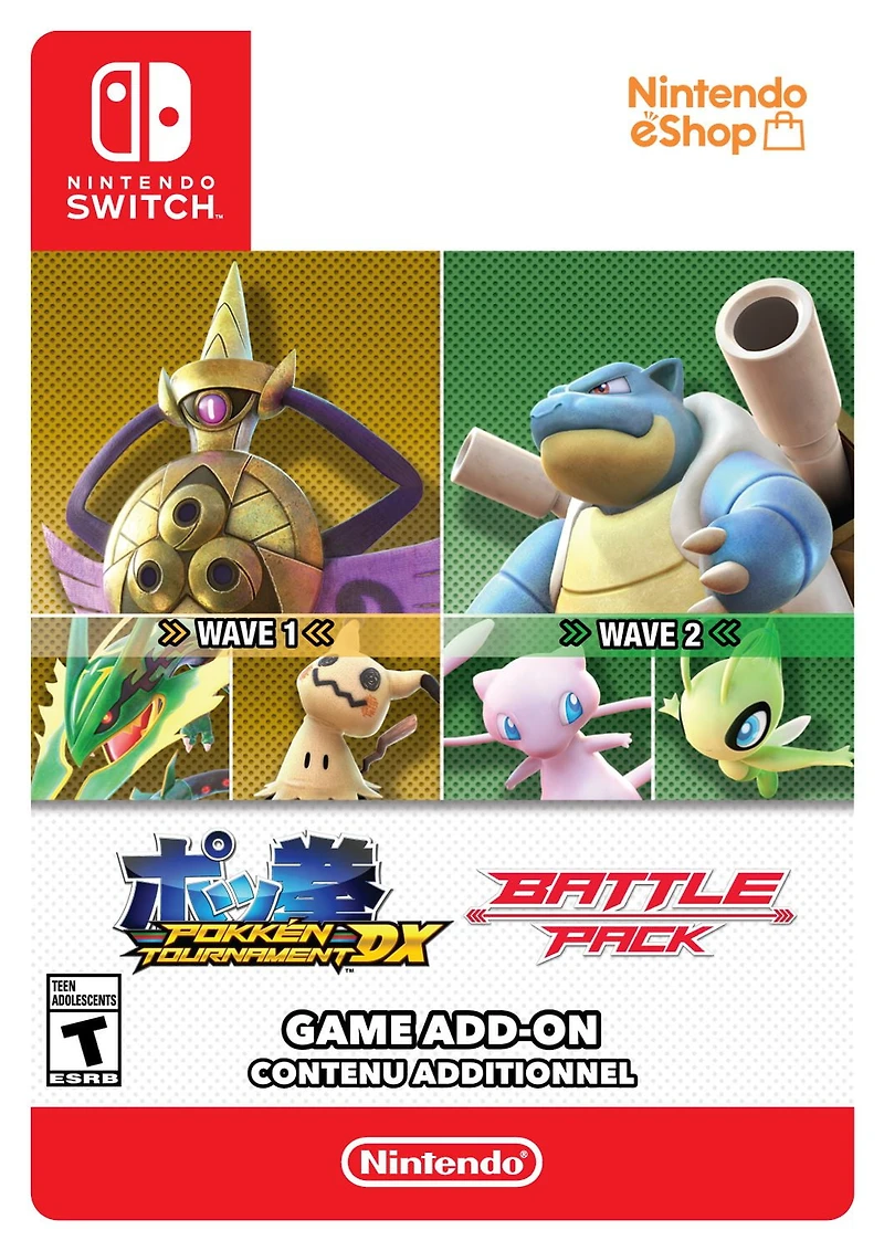 Pokkén Tournament DX Battle Pack DLC - Nintendo Switch [Download]