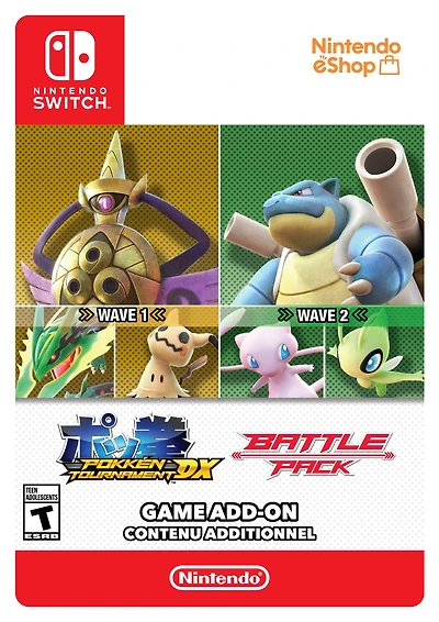Pokkén Tournament DX Battle Pack DLC - Nintendo Switch [Download]