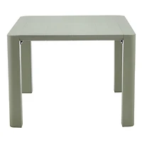 Table de patio carrée Patioflare, 40 pouces, verte