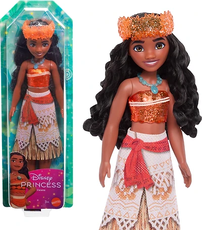 Princesses Disney – Poupée mode Moana et accessoires Âges 3+