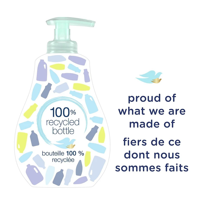 Nettoyant Baby Dove hypoallergénique Hydratation peau sensible Nettoyant pour bébé 591ml