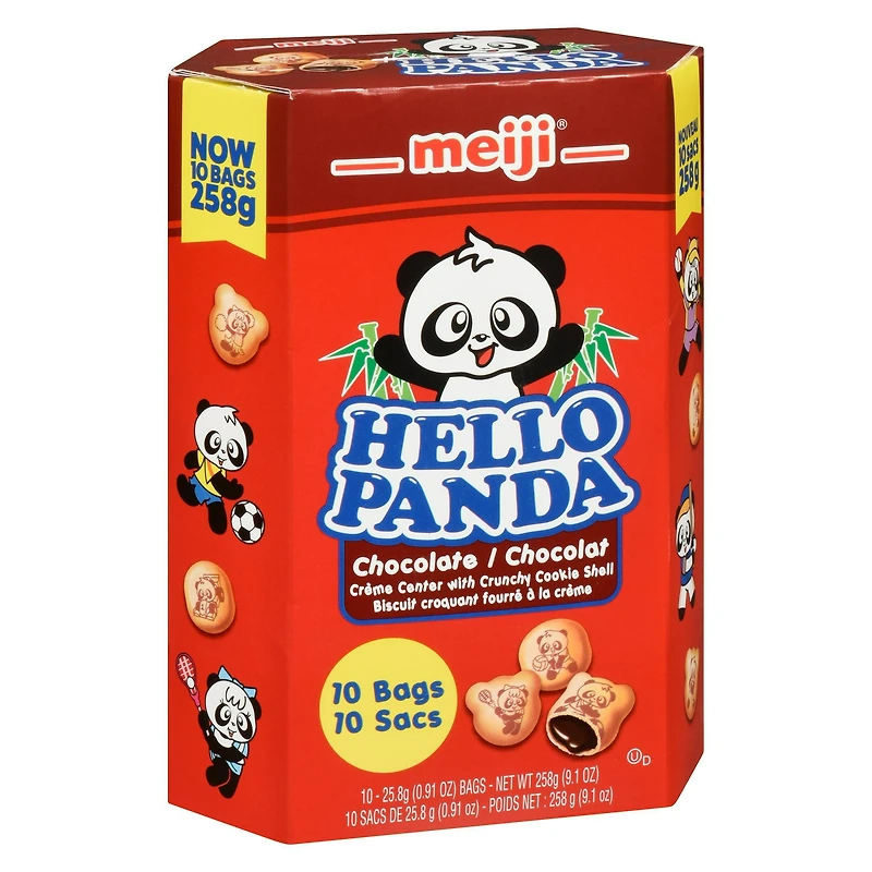 Meiji Géant Hello Panda Biscuits - Chocolat