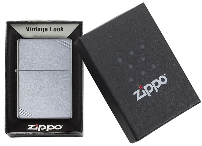 Zippo Ancien Street Chrome (267)