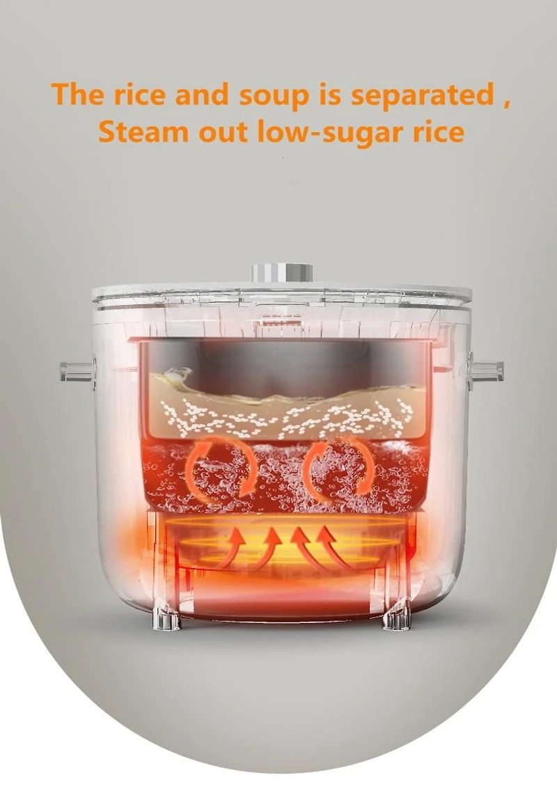 ByOrient Low Sugar Rice Cooker 4 Cups