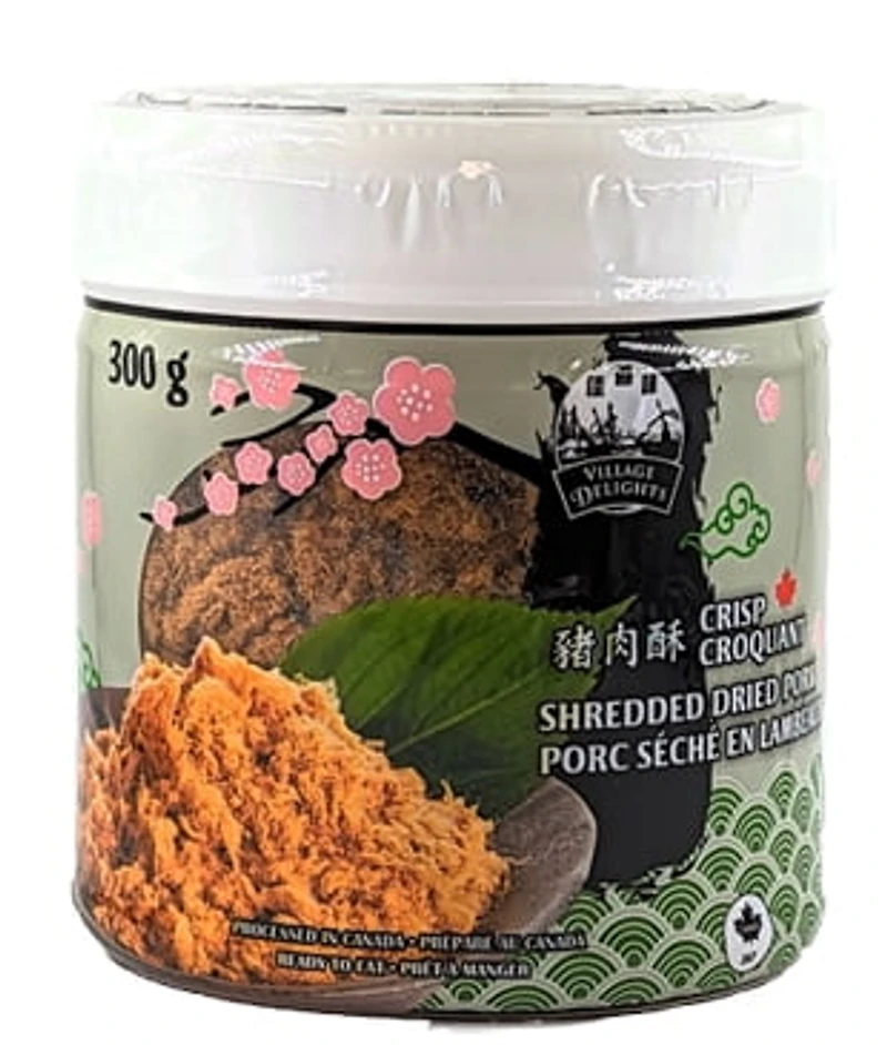 VILLAGE DELIGHT PORC SÉCHÉ LANBEAUX 300G VILLAGE DELIGHT PORC SÉCHÉ LANBEAUX